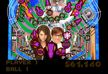 Austin Powers Pinball Screenshot 1